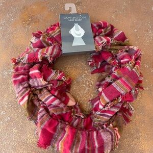 NWT pink Covington infinity scarf